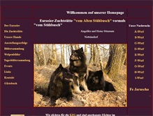 Tablet Screenshot of eurasier-vom-stuehbusch.de